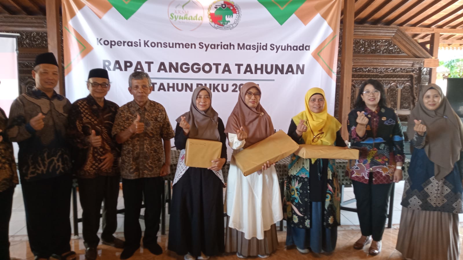 Koperasi Konsumen Masjid Syuhada Raih Koperasi Sehat Dengan Nilai  73,96